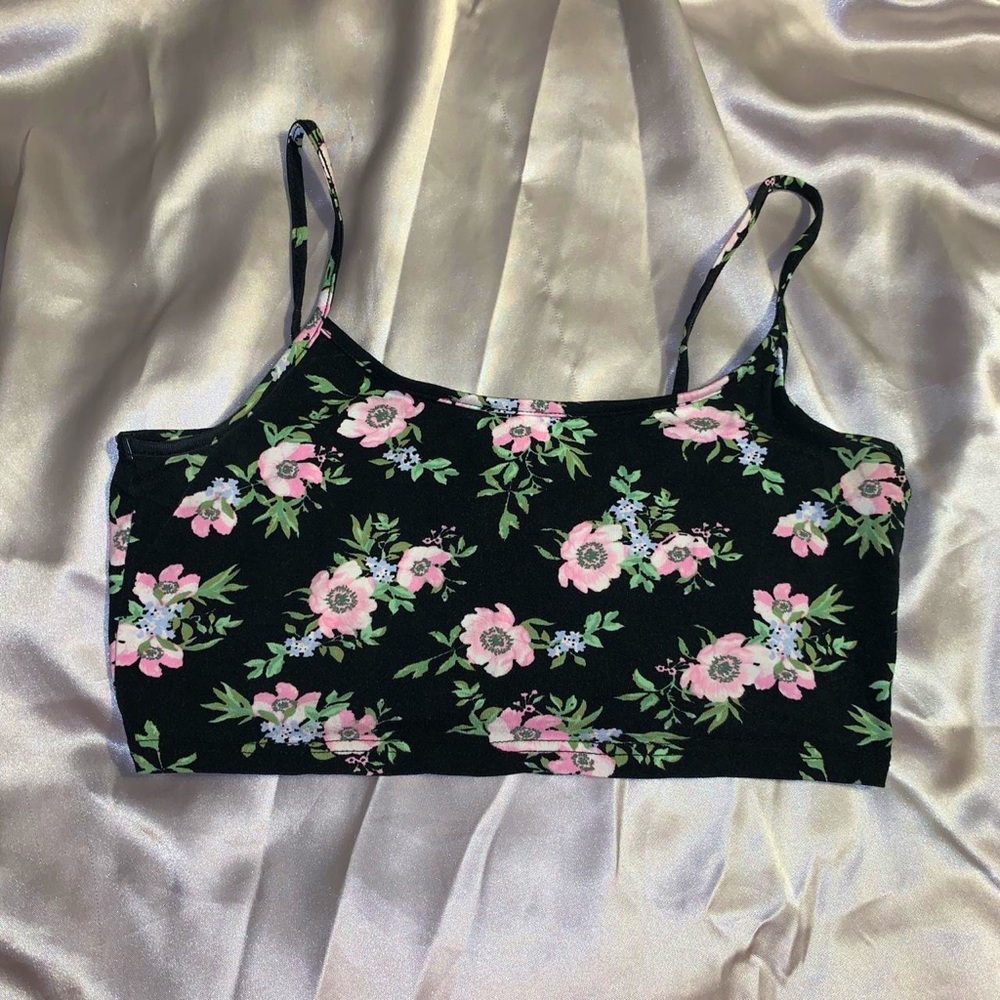 Floral Bralet/Crop Top/Tank Top 🌸